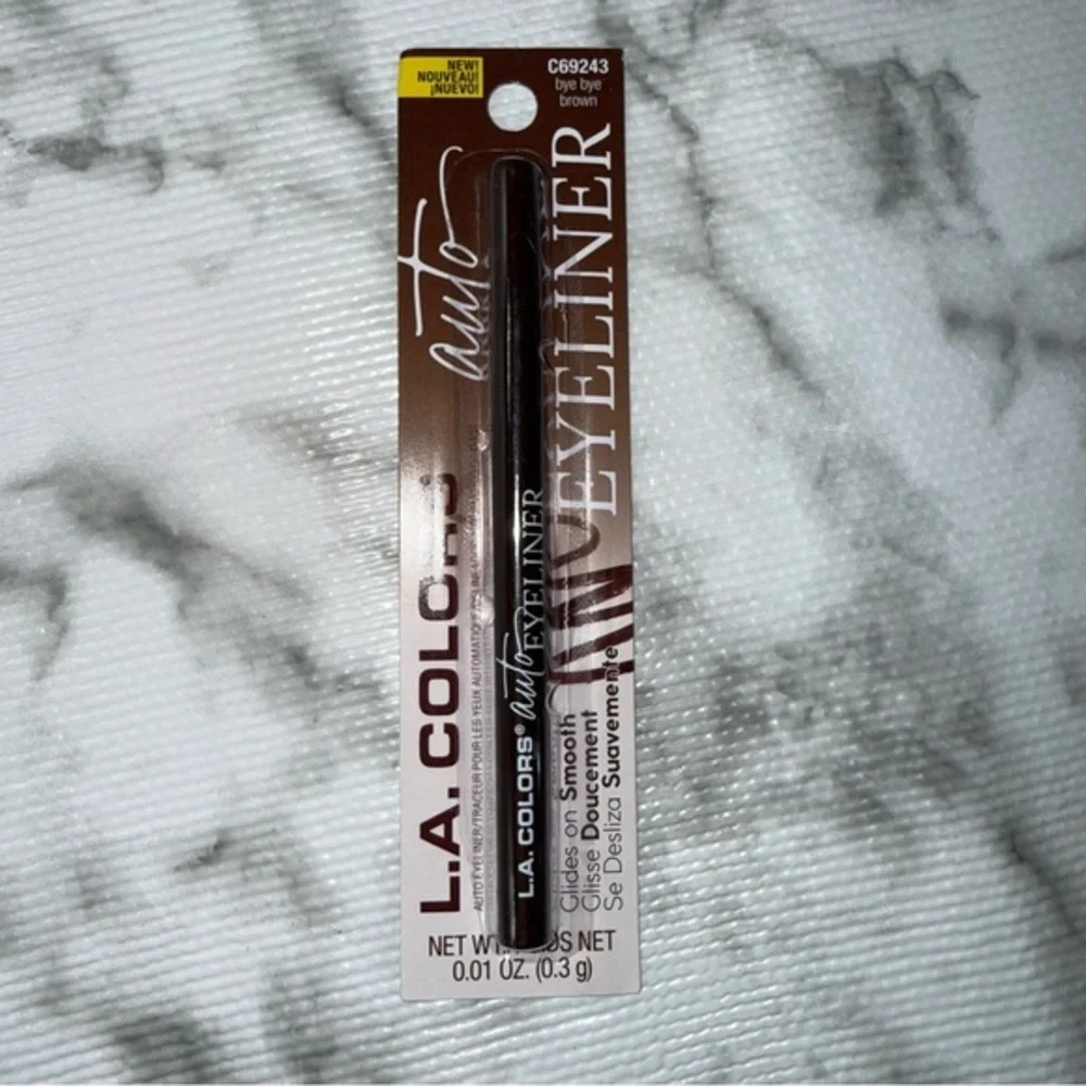 Eyeliner Bundle Lot‎ of 7 L.A. Colors Auto Pencil & Toni Black Brown New
